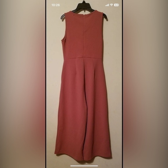 Romeo and Juliet Wide Leg Ankle Jumpsuit Medium - Picture 12 of 12